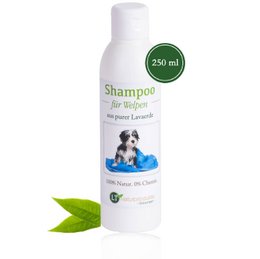 Gentle, organic puppy shampoo for sensitive skin. Contains natural ingredients like aloe vera and chamomile to cleanse and soothe puppies without harsh chemicals.