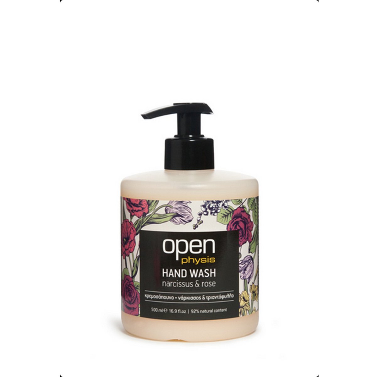 Flüssige Handseife Narziss & Rose Open Natural Cosmetics