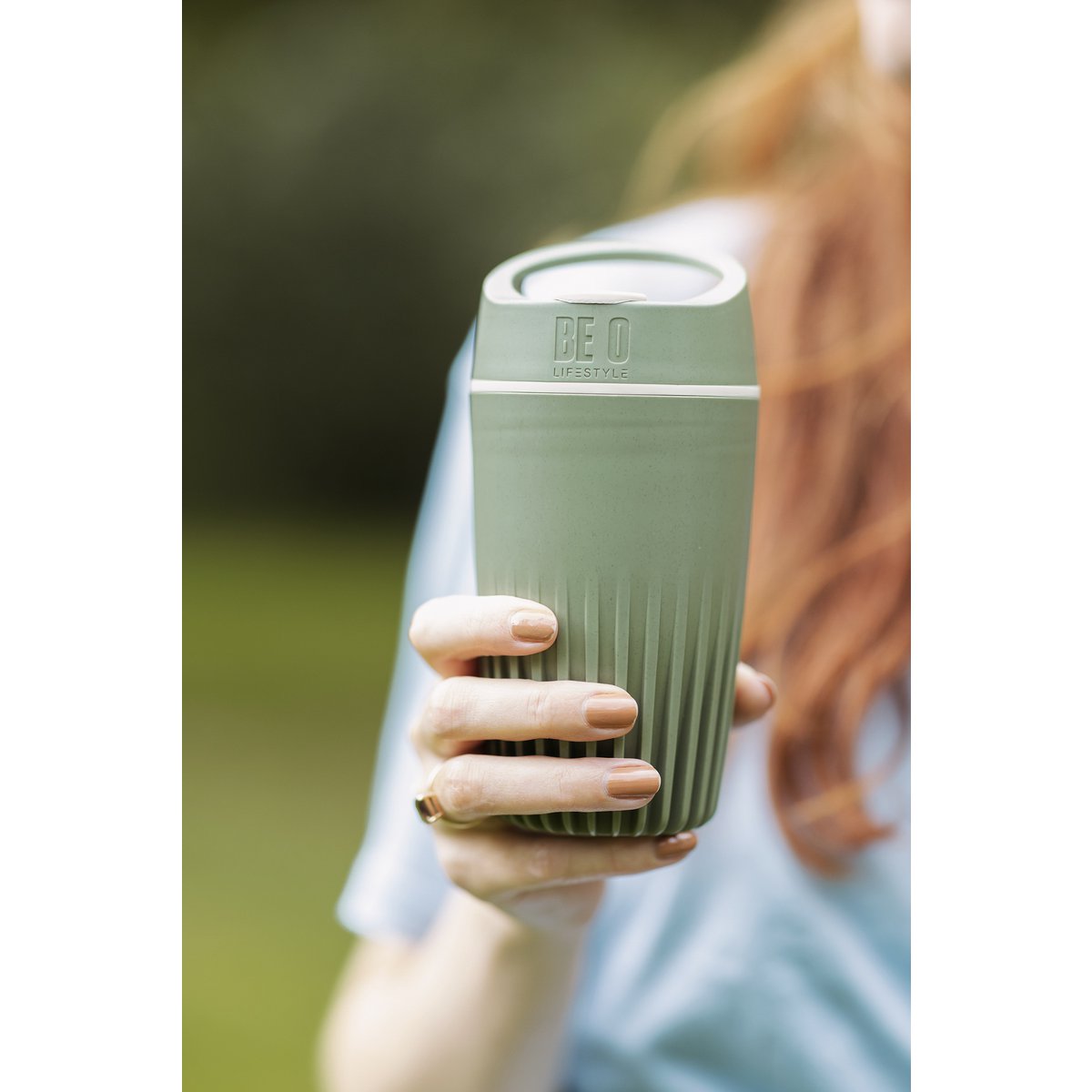 BE O cup Green Monstera