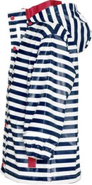Chubasquero Marítimo - azul marino/blanco