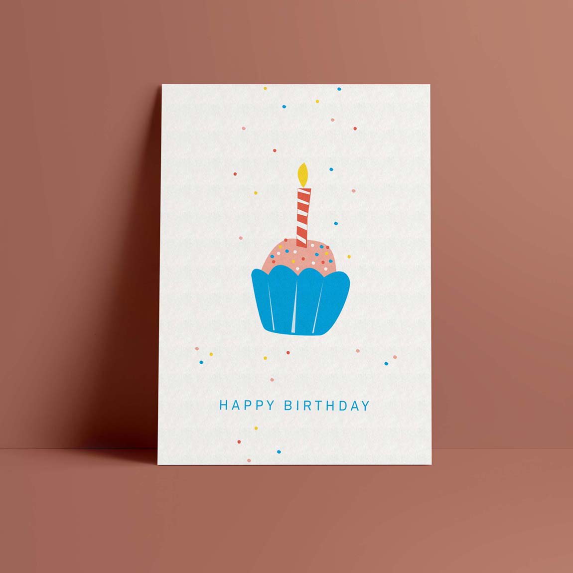 Postcard // »Happy Birthday« tart