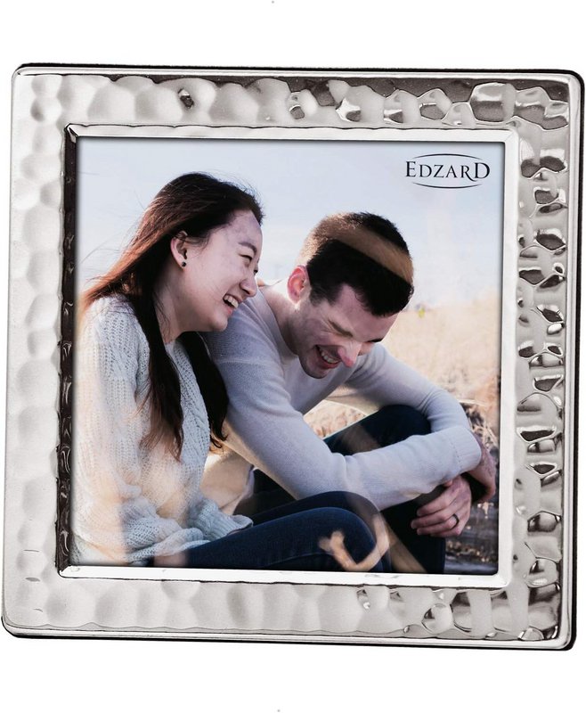 EDZARD fotoramme Pavia billedramme til foto 10 x 10 cm, sølvbelagt, anløbssikker