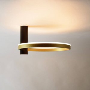s.luce Ring Air LED Wand- & Deckenleuchte Ø 40cm rund indirekt