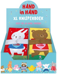 Display Hand in Hand Crinkle Books