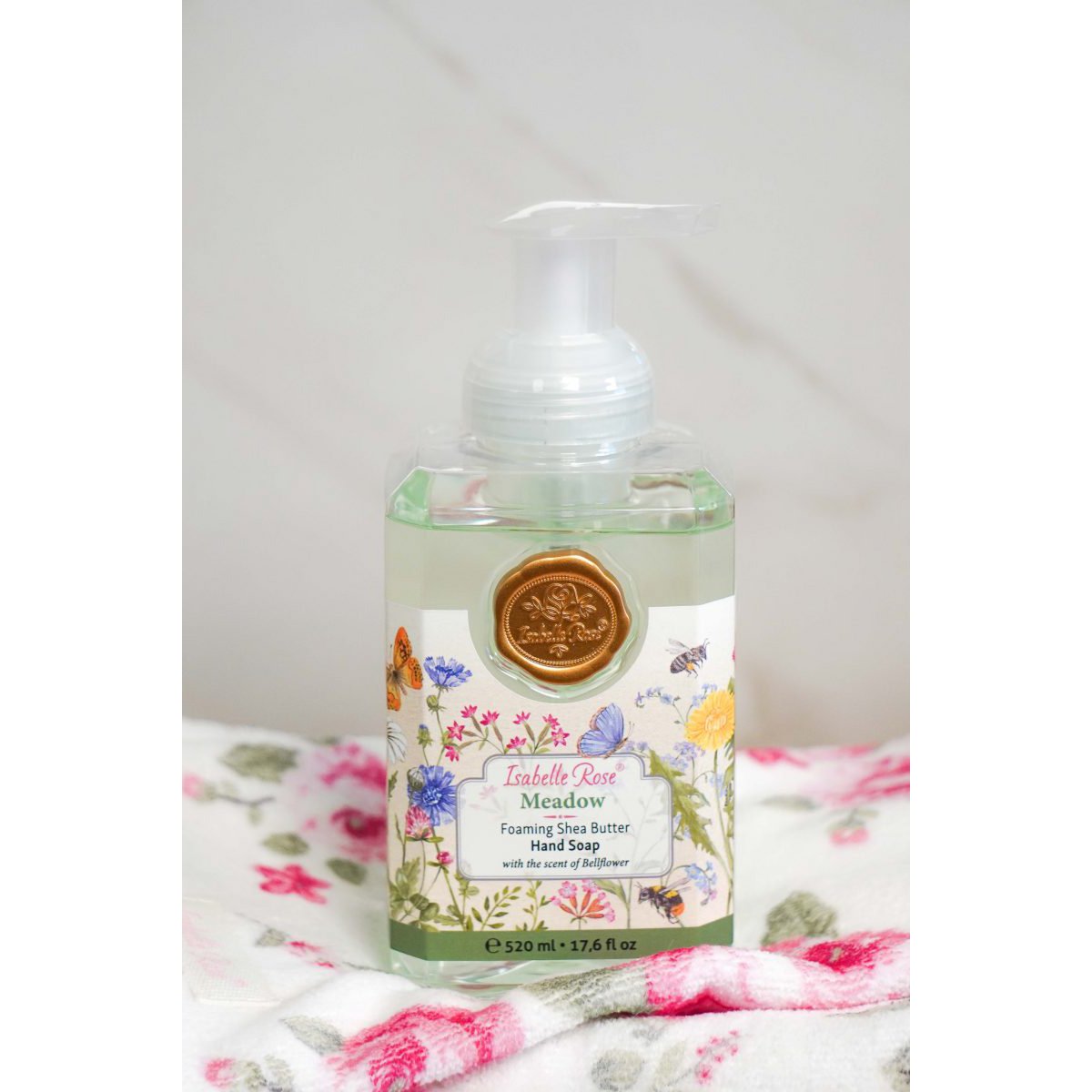 Schäumende Sheabutterseife Meadow 520 ml Isabelle Rose