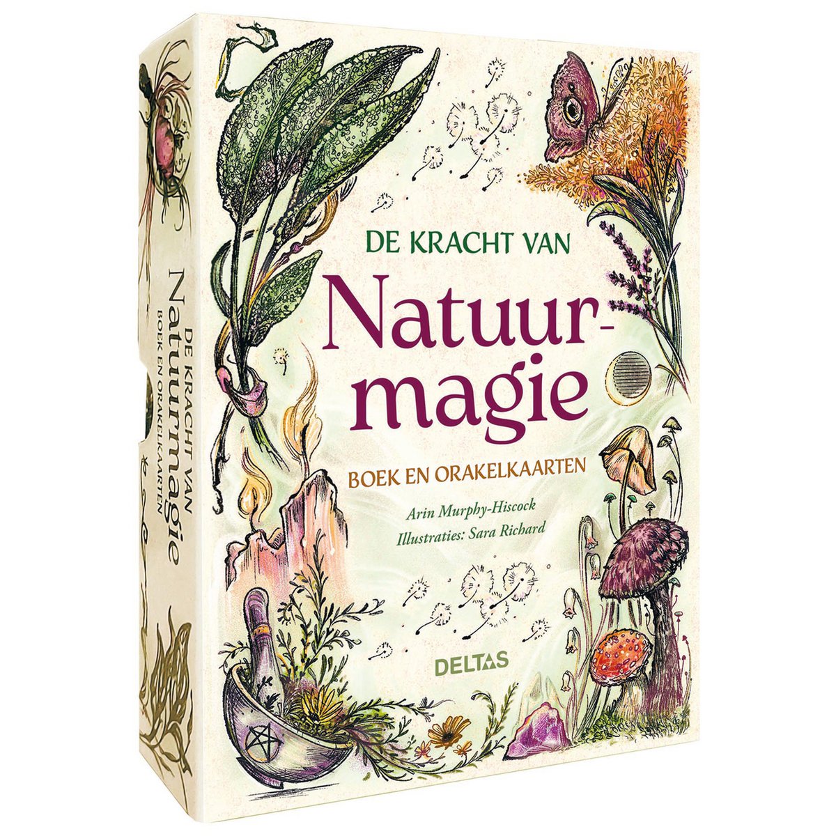 The power of Natural Magic - Book and oracle cards