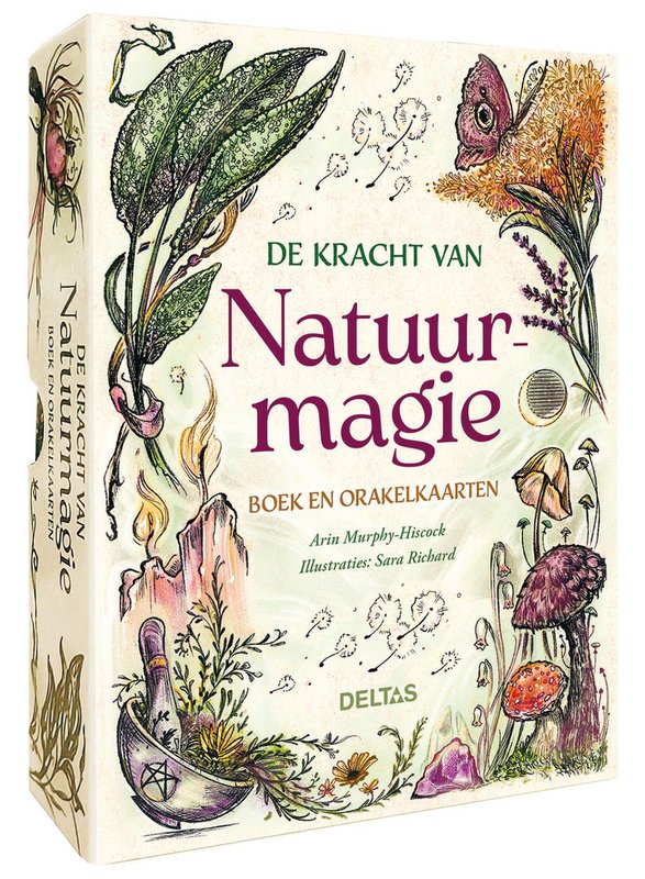 The power of Natural Magic - Book and oracle cards
