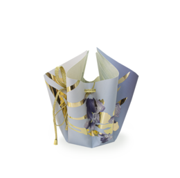 Bogenvase 'Iris' gold