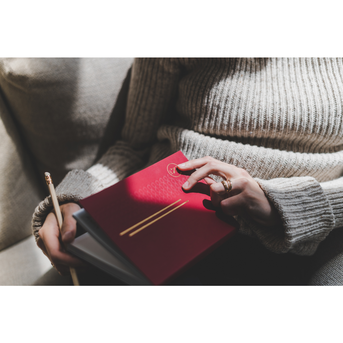 vegan bio-leather notebook - Luisa