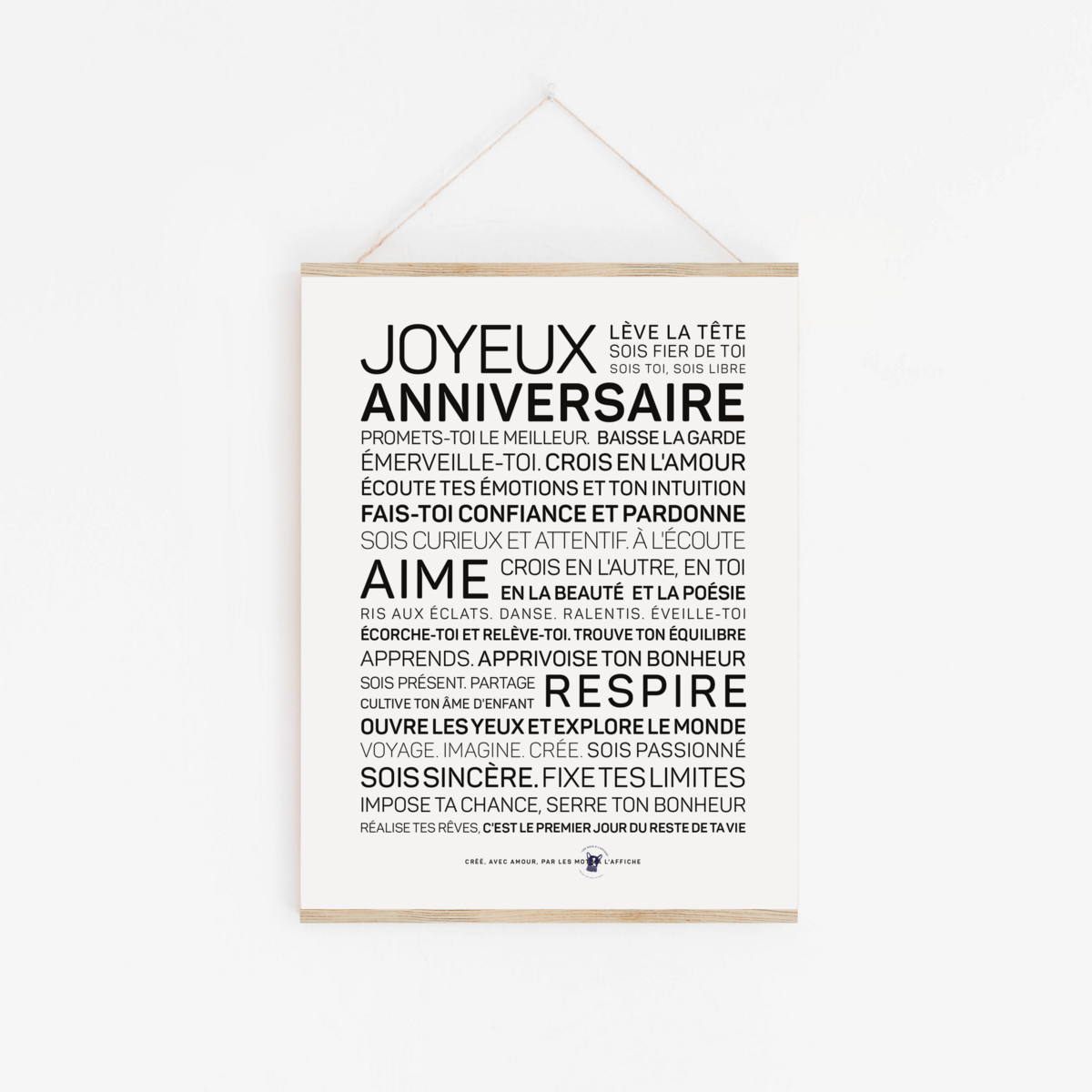 Joyeux anniversaire