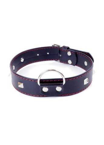 Bossoftoys - 33-00113 - Fetish Boss Series Collar met studs - 3 cm - rood