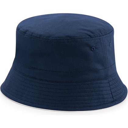 Bucket Hat - Navy White