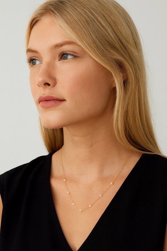 Nora necklace rosa