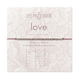 Morse Code Bracelet: Love