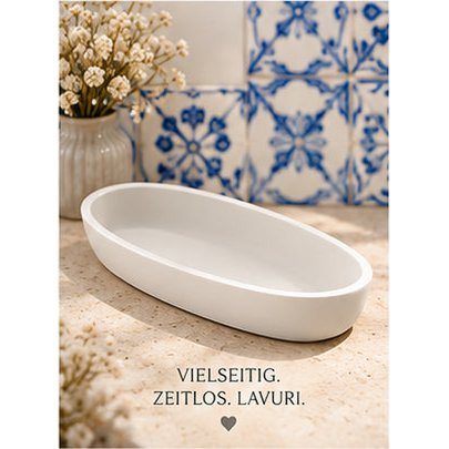 LAVURI La Gondola – Handgefertigtes Deko-Tablett, DIY-Schüssel