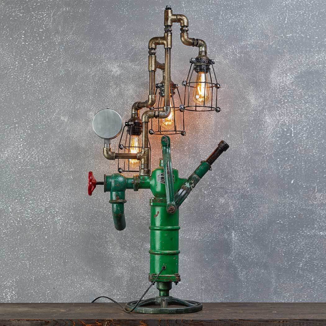 Short Spectacular Water Pump Lamp