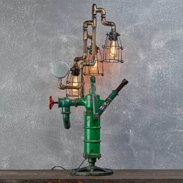 Short Spectacular Water Pump Lamp