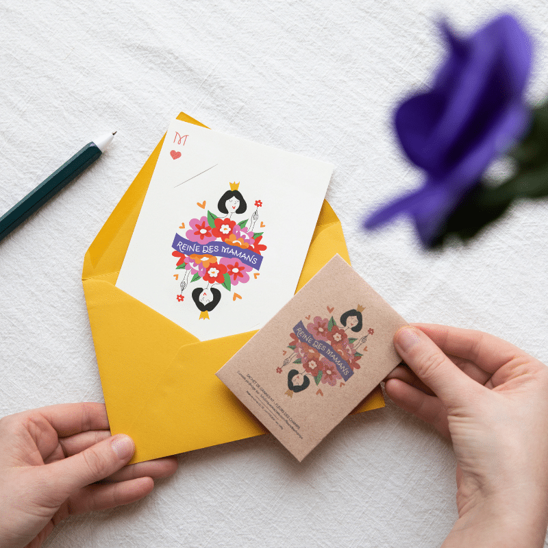 Mother's Day Card - Queen of Moms