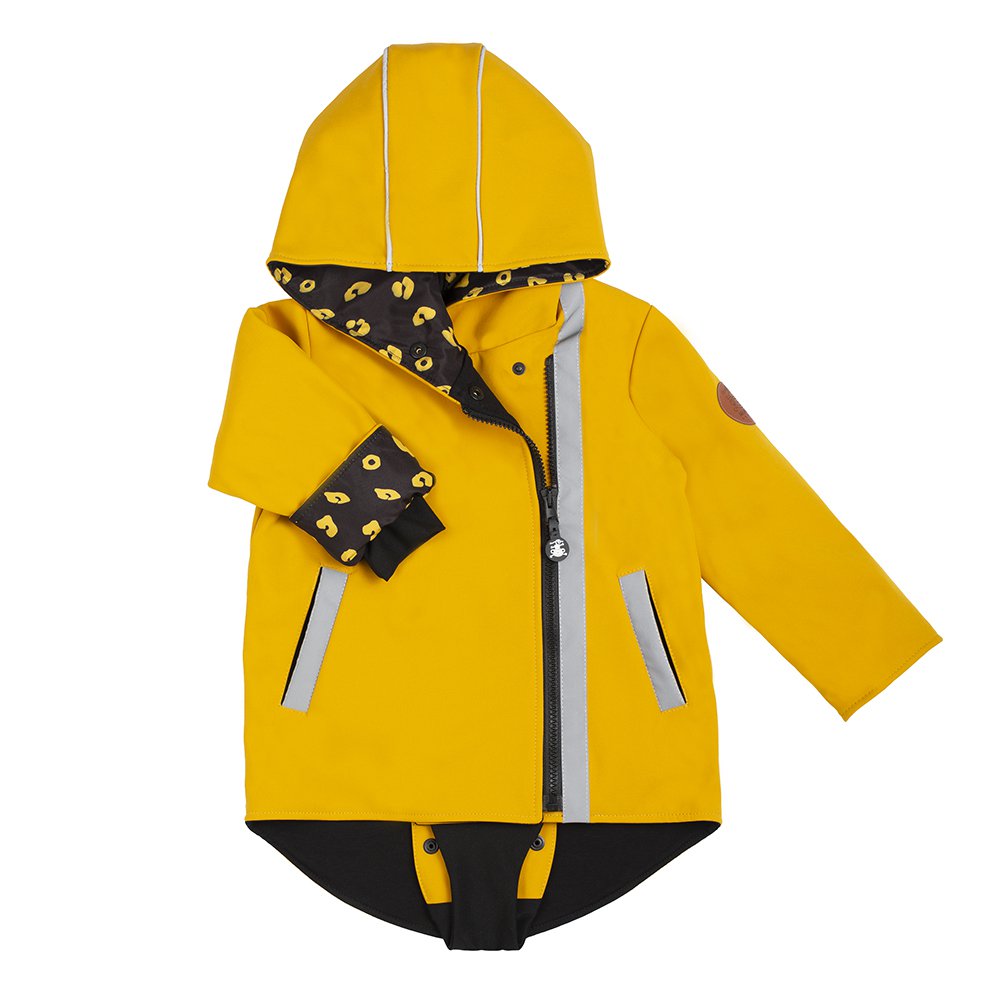 kids softshell jacket Yellow