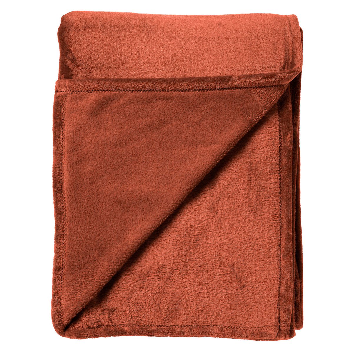Dutch Decor BILLY - Plaid 150x200 cm Potters Clay - orange-terracotta