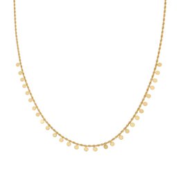 Necklace many coins