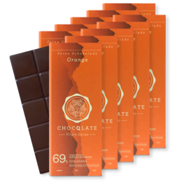 CHOCQLATE økologisk chokolade ORANGE
