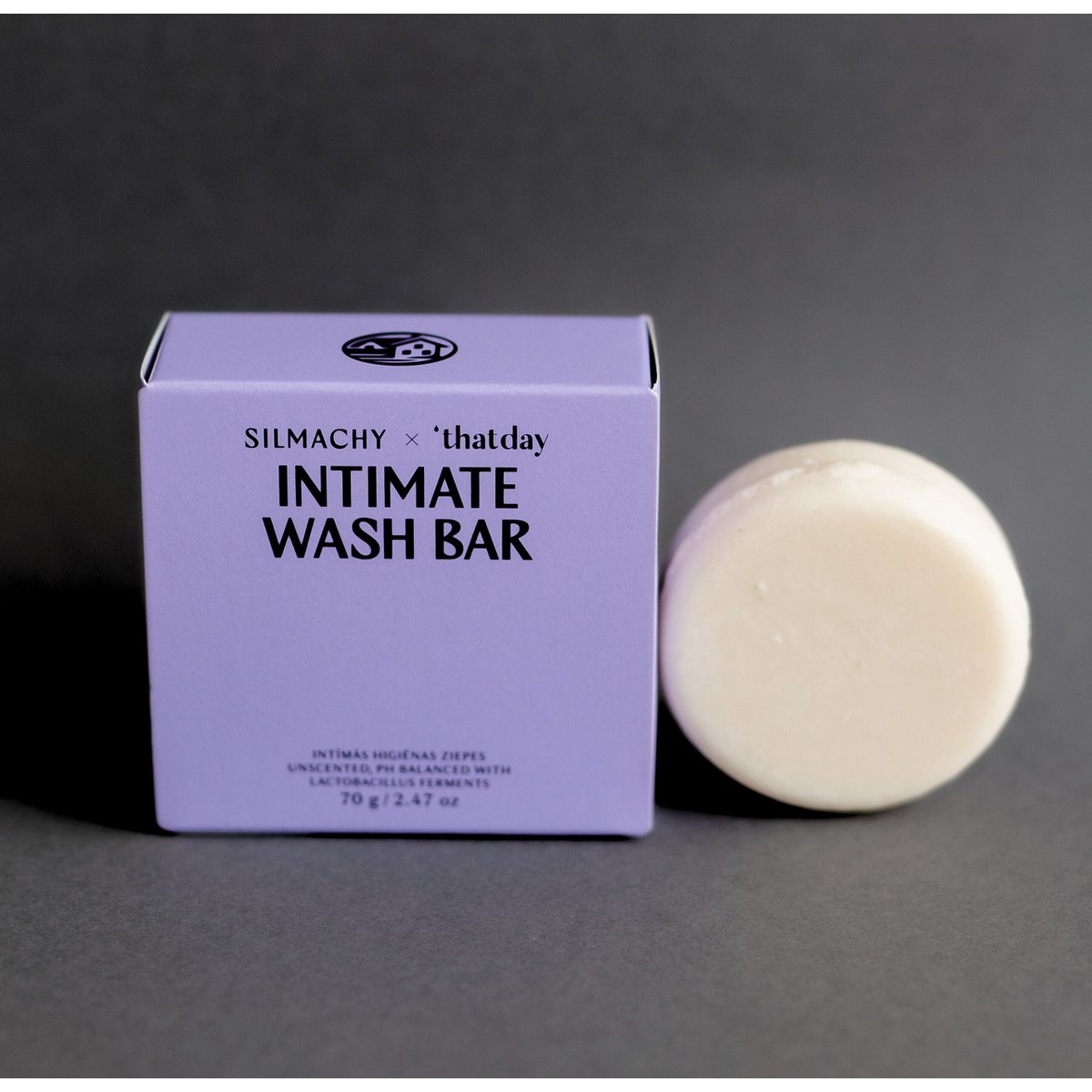 Bar de lavage intime probiotique - formule non parfumée avec des ferments de Lactobacillus - qualité artisanale