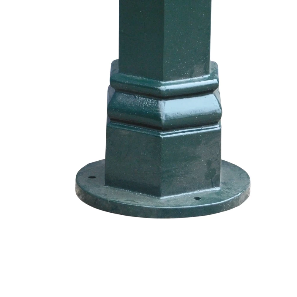Estaca de jardín – 135 cm – verde – aluminio