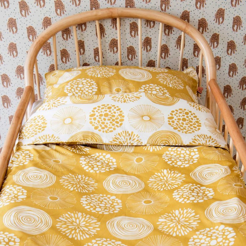Housse de couette Tuck-Inn® 100x135 (bébé) Sparkle Sweet Honey
