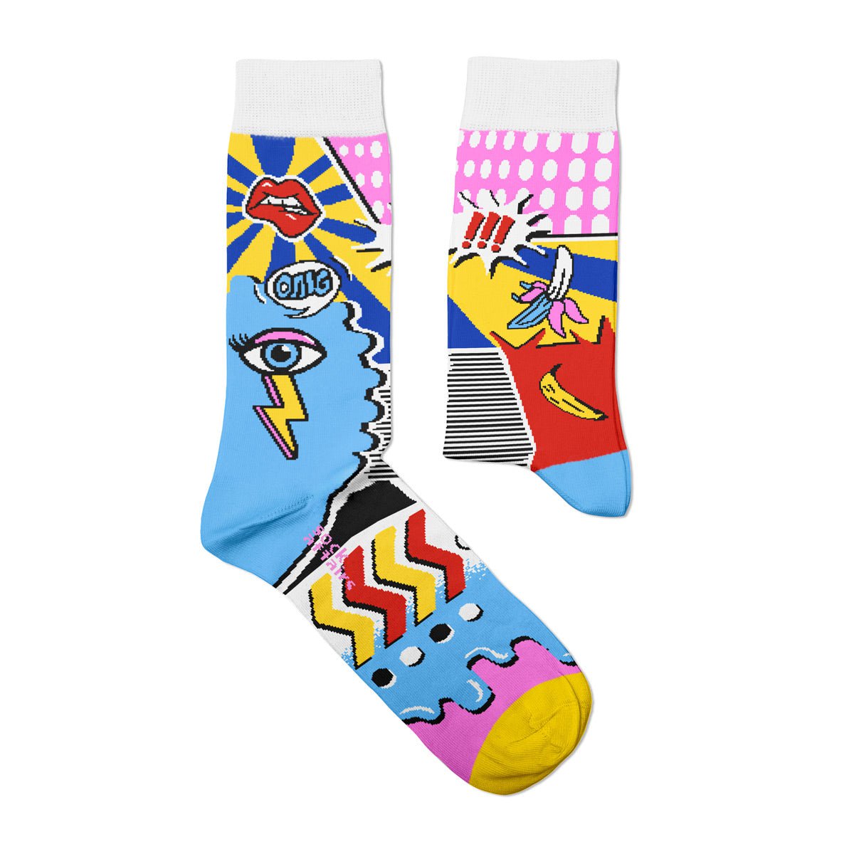 Skarpetki w stylu pop-art