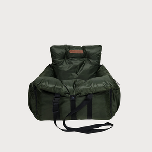 Georges 3-in-1 luxe reisbed en reismand – handgemaakt in Europa, om te bouwen tot bed