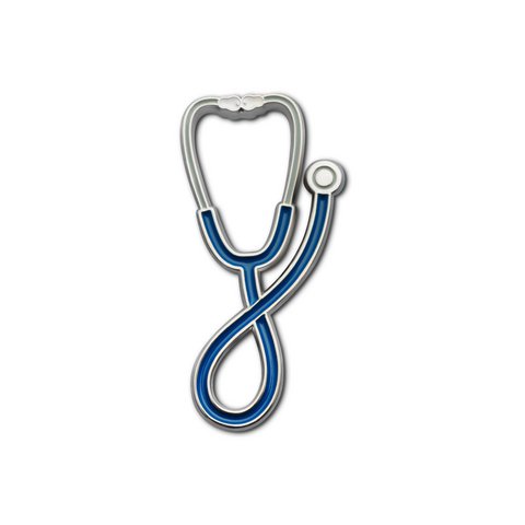 Enamel Pin "Stethoscope"