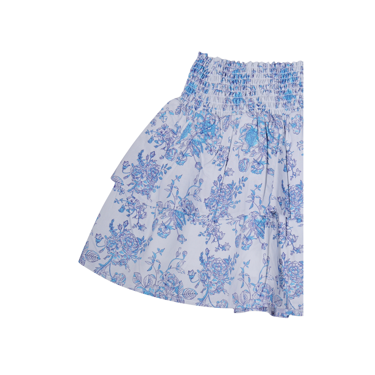Jupe Fille "Mood Indigo" (Popeline Coton AOP)