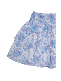 Jupe Fille "Mood Indigo" (Popeline Coton AOP)