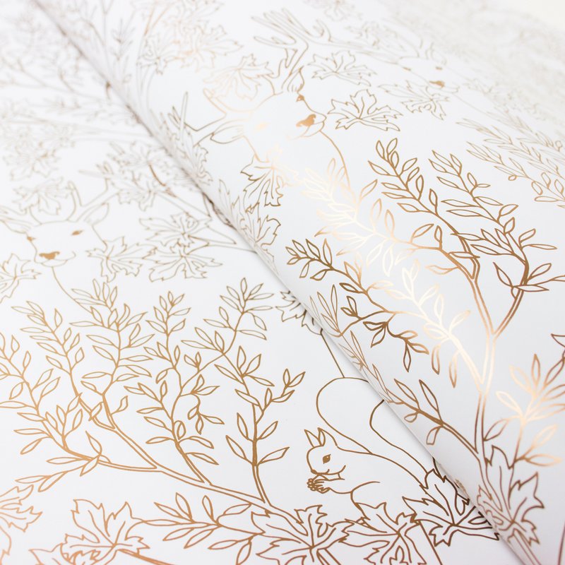 Inpakpapier Deep Forest