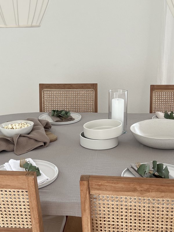 Muslin tablecloth