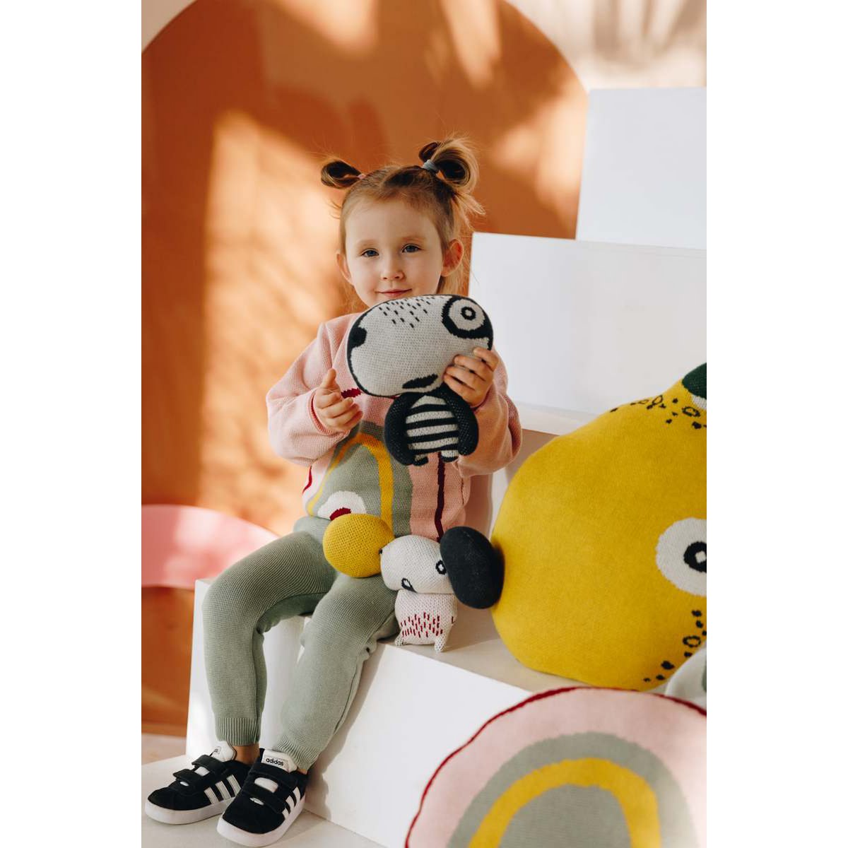 Biologische legging Pistache