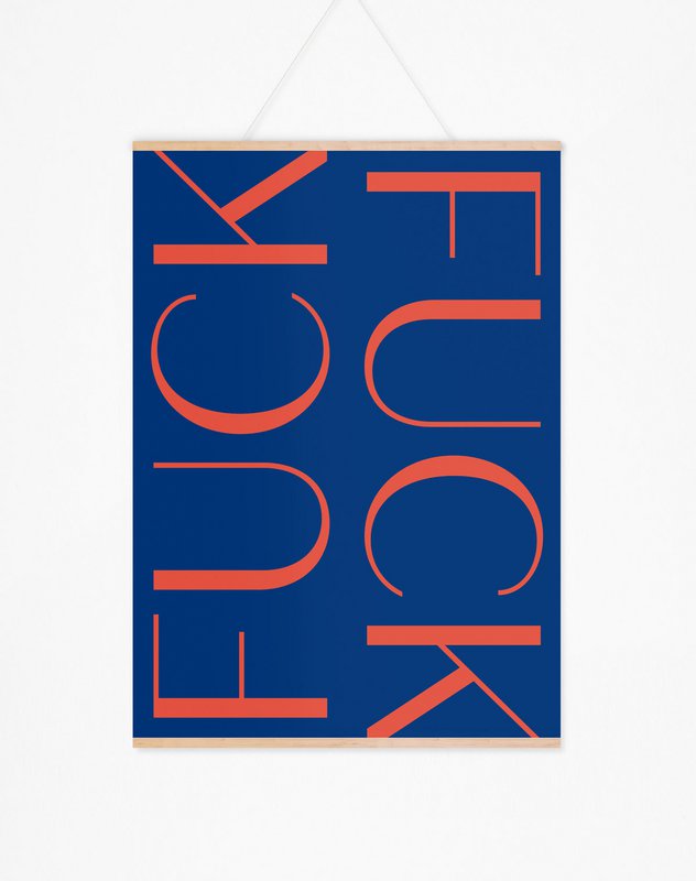 Poster "Fuck"