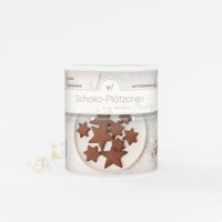 Baking mix chocolate cookies made from dark shortcrust pastry