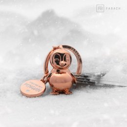 "You're my penguin" penguin keychain "Frosty" with engraving - cute penguin lucky charm as a gift for partners