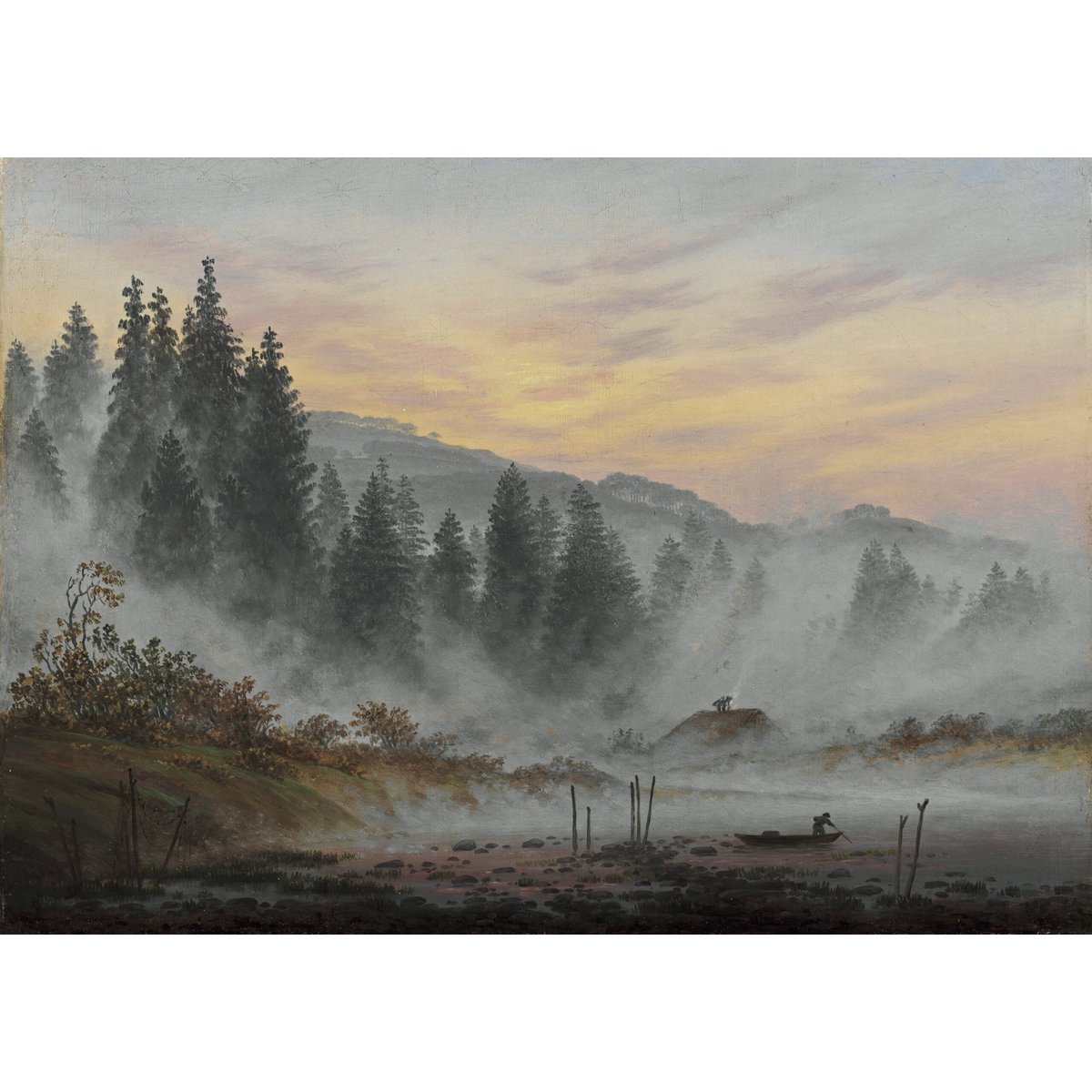 Poster Caspar Friedrich - Der Morgen