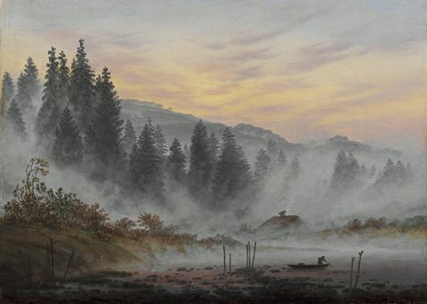 Poster Caspar Friedrich - Der Morgen