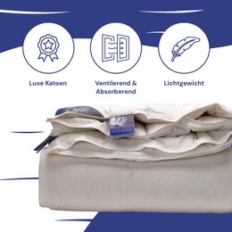 Ti Cate 90/10 Duck Donzen 4-sæson dyne