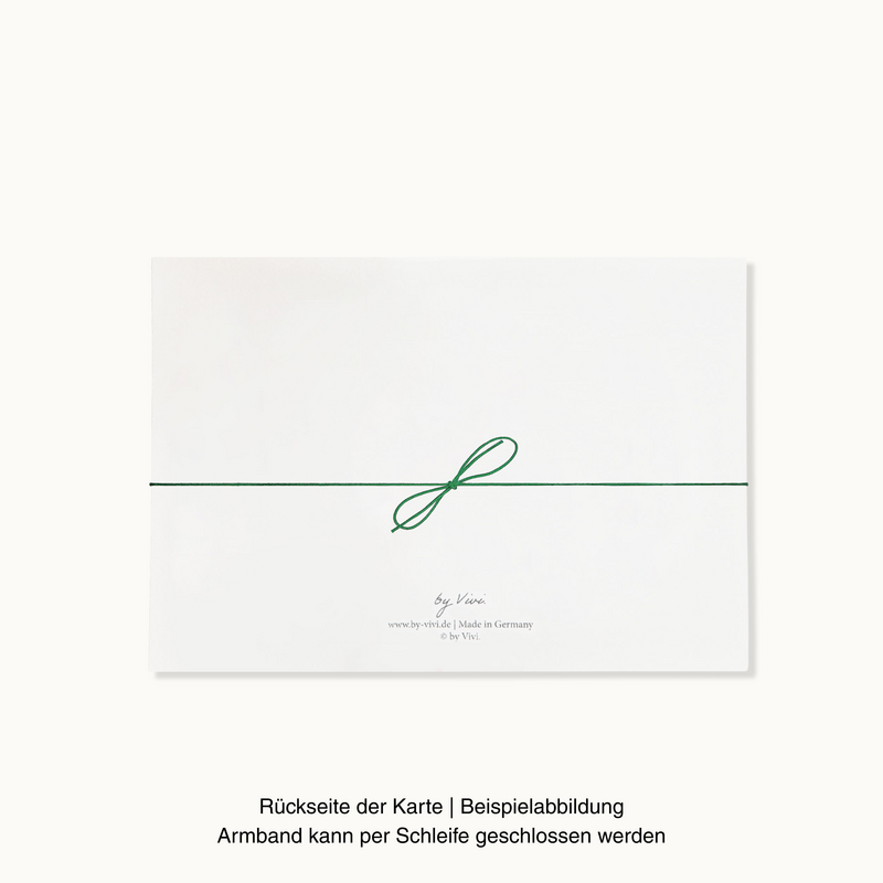 Armband-Karte: Merry Christmas Houses