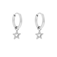 EARRINGS MINIMALISTIC OPEN STAR