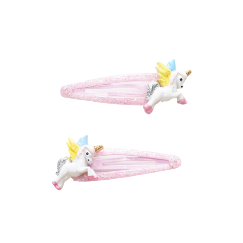 Haarspeldjes - Roze paarden - Paarden