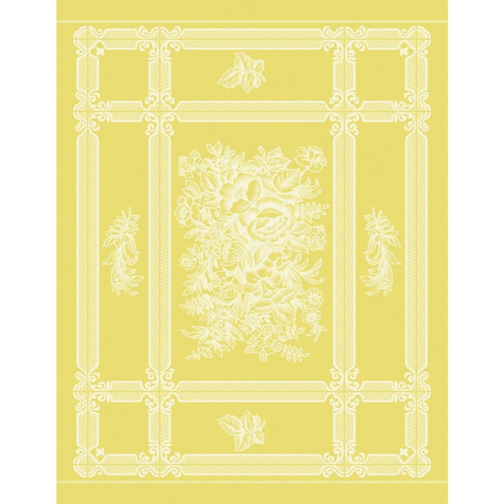Linen towel Nataly - yellow