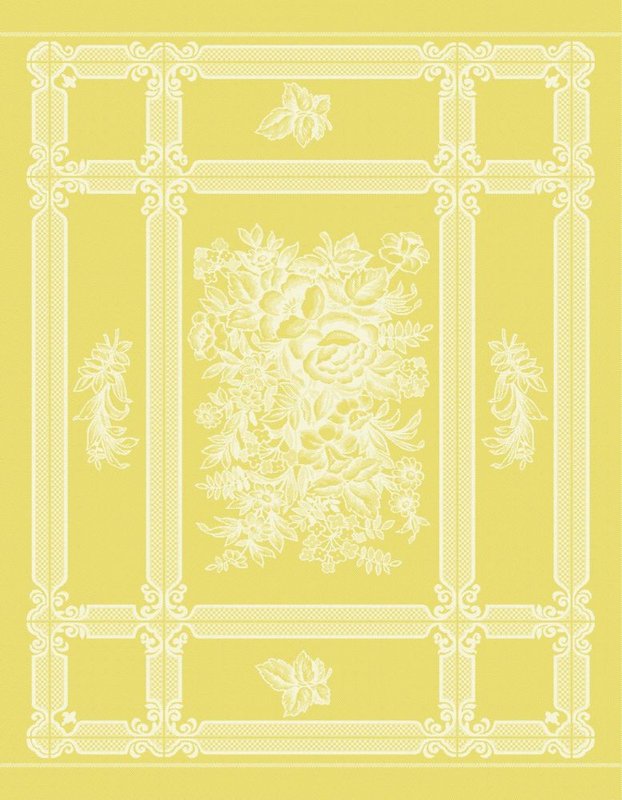 Linen towel Nataly - yellow