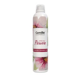 Camille Cosmetics | Skummende brusegel - blomster - 200 ml