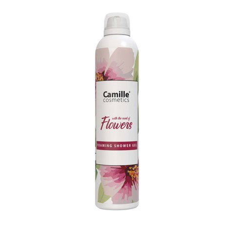 Camille Cosmetics | Foaming shower gel - Flowers - 200ml